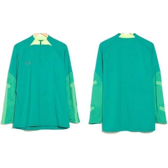 Nike Women's Dri-FIT Strike Soccer Drill 1/4 Zip‎ Top (Green) - XS - Picture 1 of 1